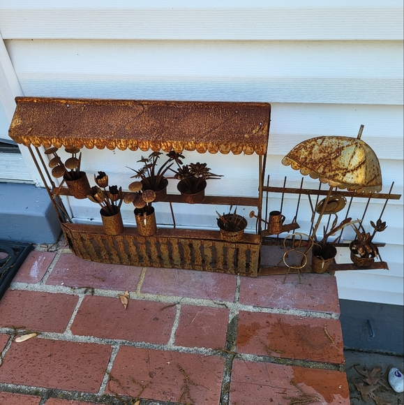 C Jere Style Copper Wall Art